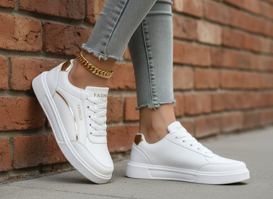 Sneakersy Biała Elegancja™